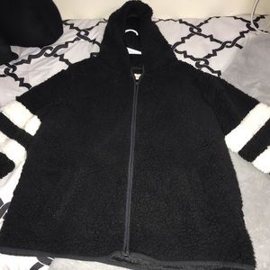 Sherpa hoodie
